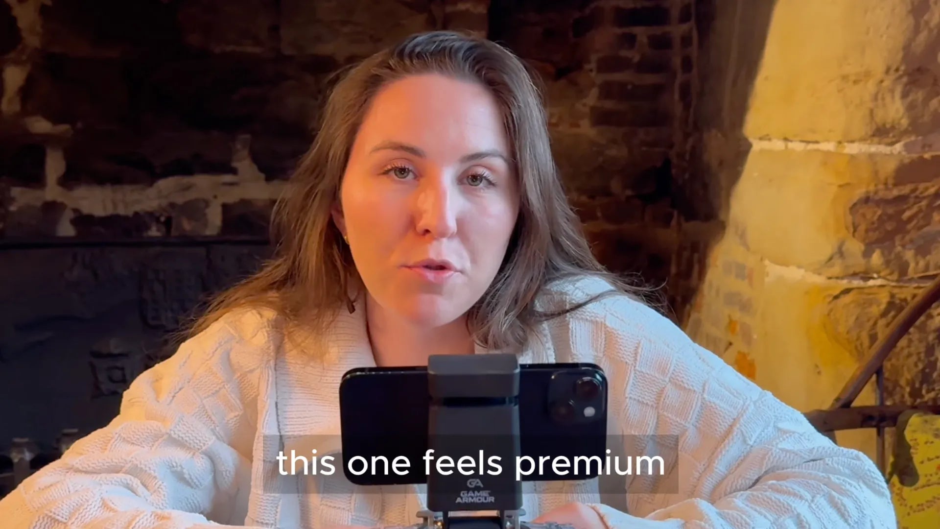 Load video: Jessica gives an honest review of the Mobile Gaming Mount by Game Armour