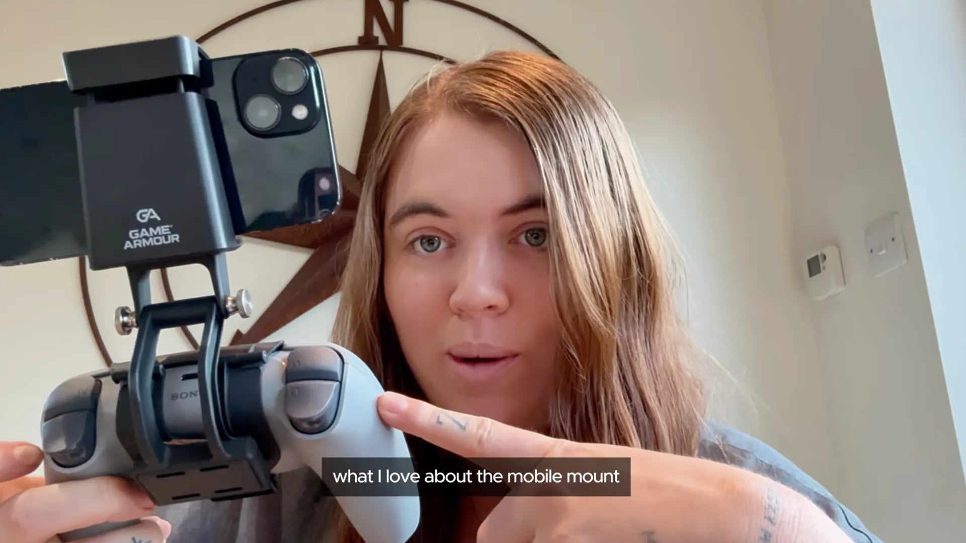 Load video: Zara gives an honest review of the Mobile Gaming Mount by Game Armour
